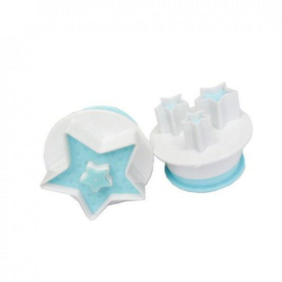 Star Plunger Cutter Set of 2