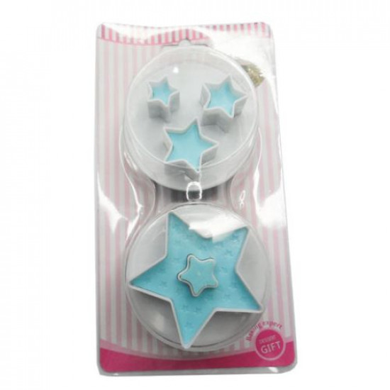 Star Plunger Cutter Set of 2