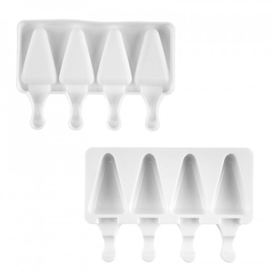 Triangle Popsicle Mould 4 Cavity