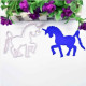 Unicorn Fondant Cutter Set of 2