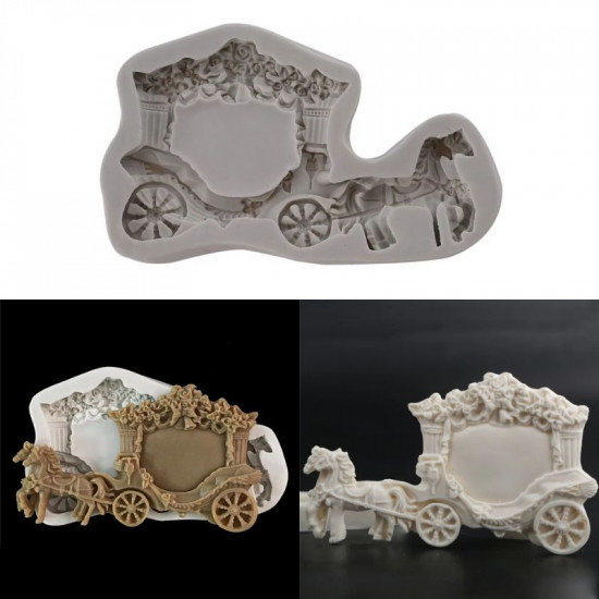 Wedding Carriage Fondant Mould